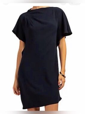 🔘Trina Turk “Promising” Dress in “indigo” with Clean Lines